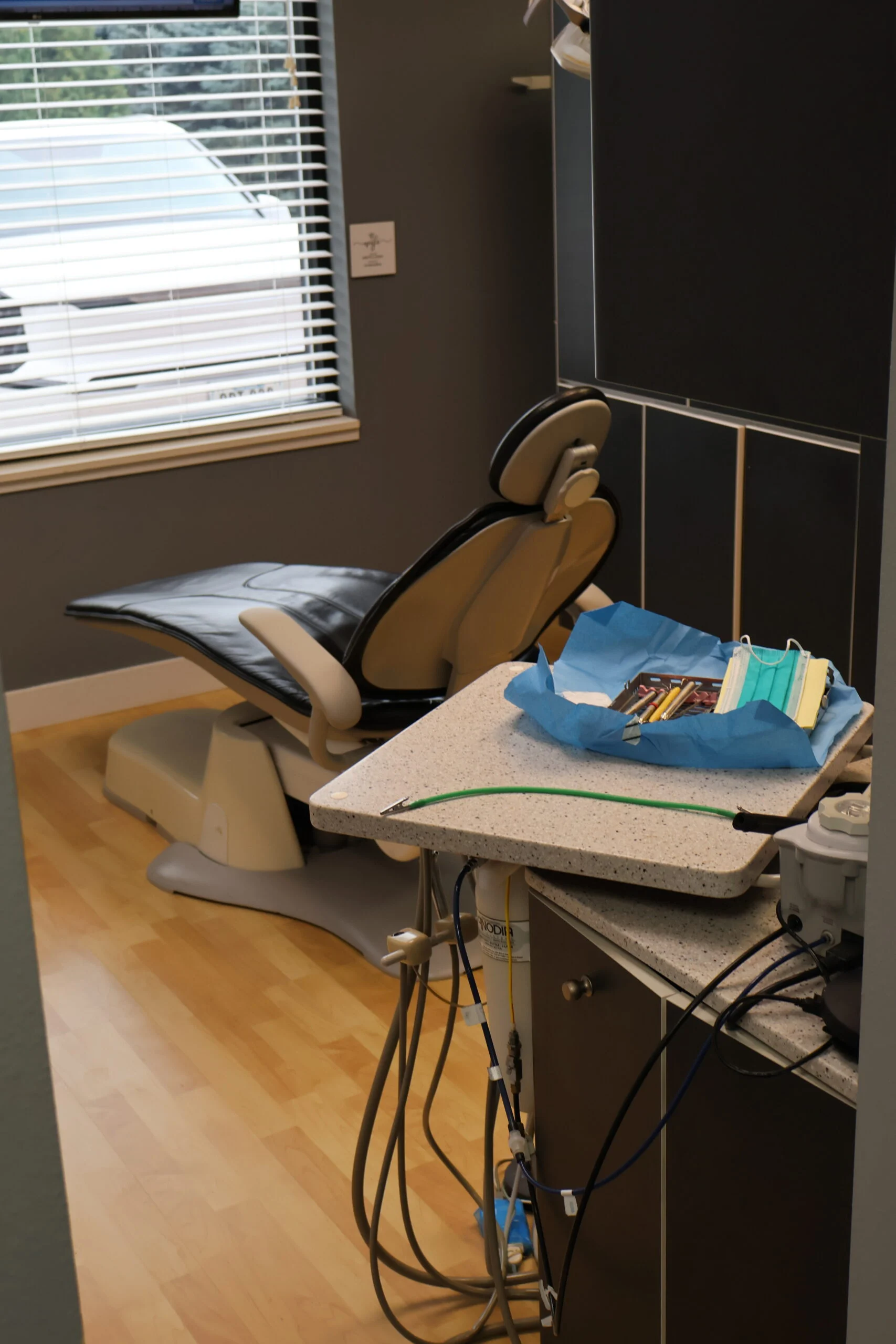 Vertical view inside Peosta Dental
