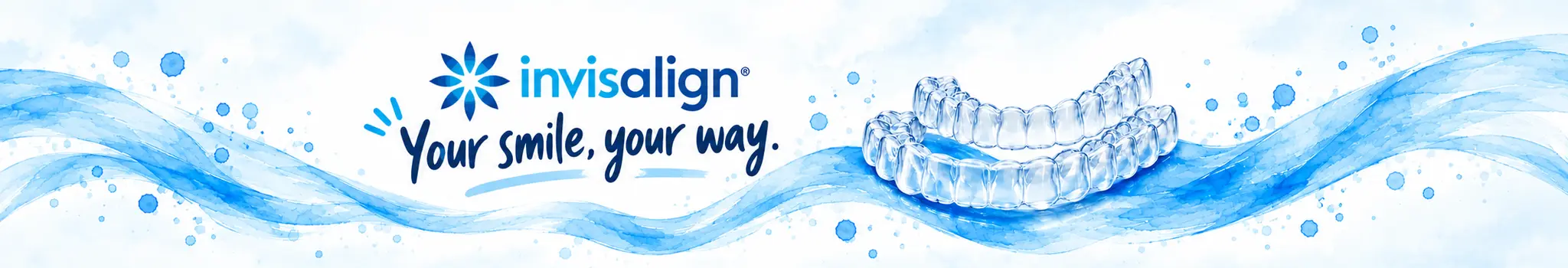 Invisalign® clear aligners banner