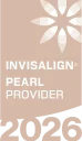 Invisalign® Pearl Provider 2026 badge