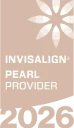 Invisalign® Pearl Provider 2026 badge